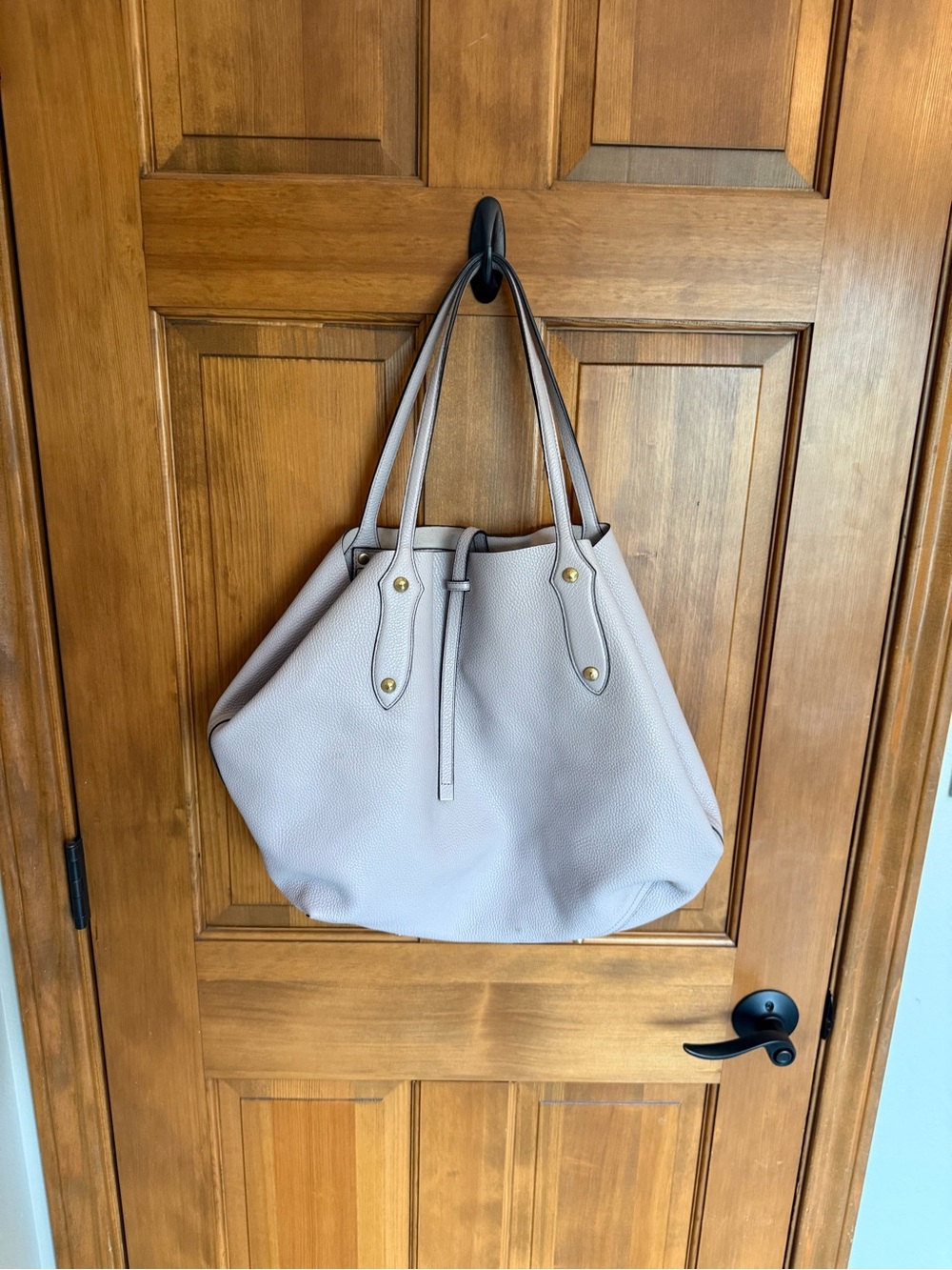 Large Annabel Ingall Isabella Tote Bag Handbag, Taupe